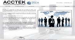 Desktop Screenshot of acctek.co.za